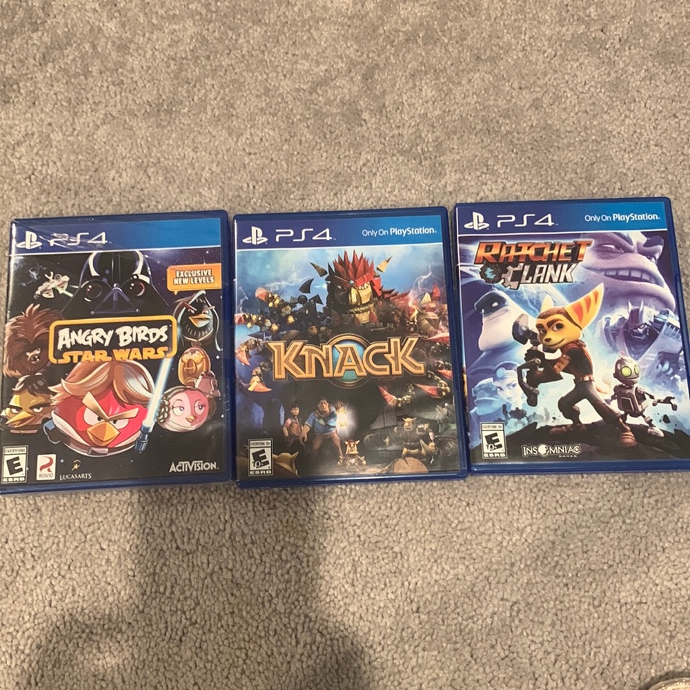 PS4 Tri Game Bundle